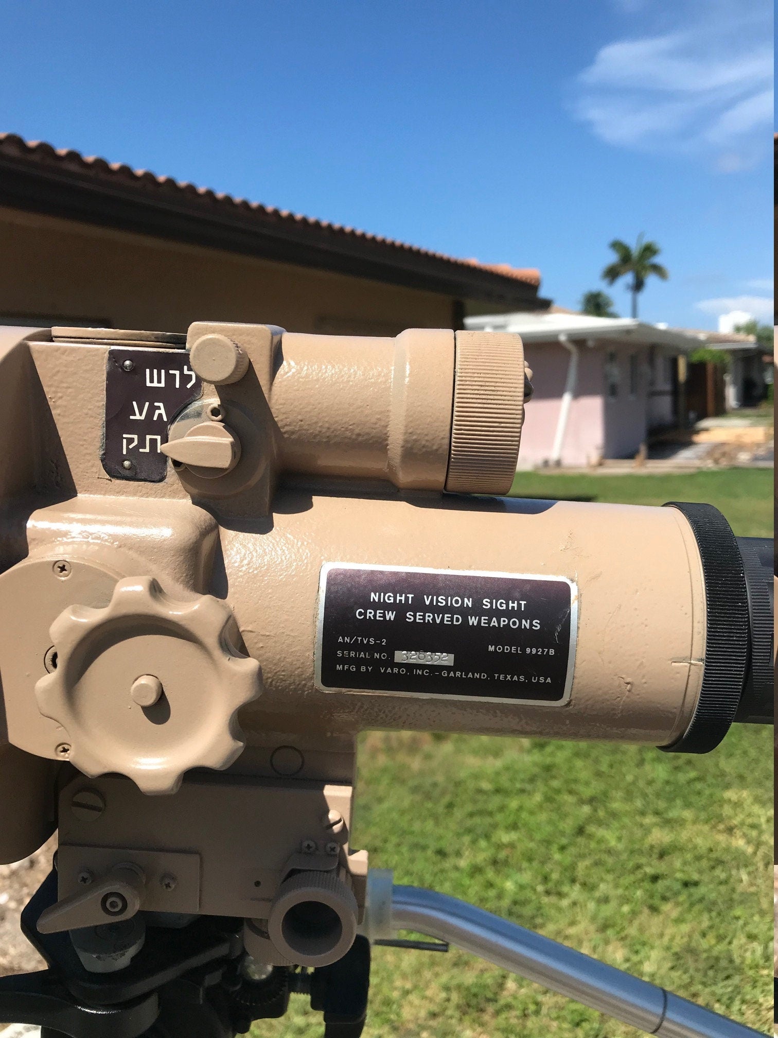 Night Vision Starlight Scope Tvs-2 or Pvs2 Great for Astronomy !