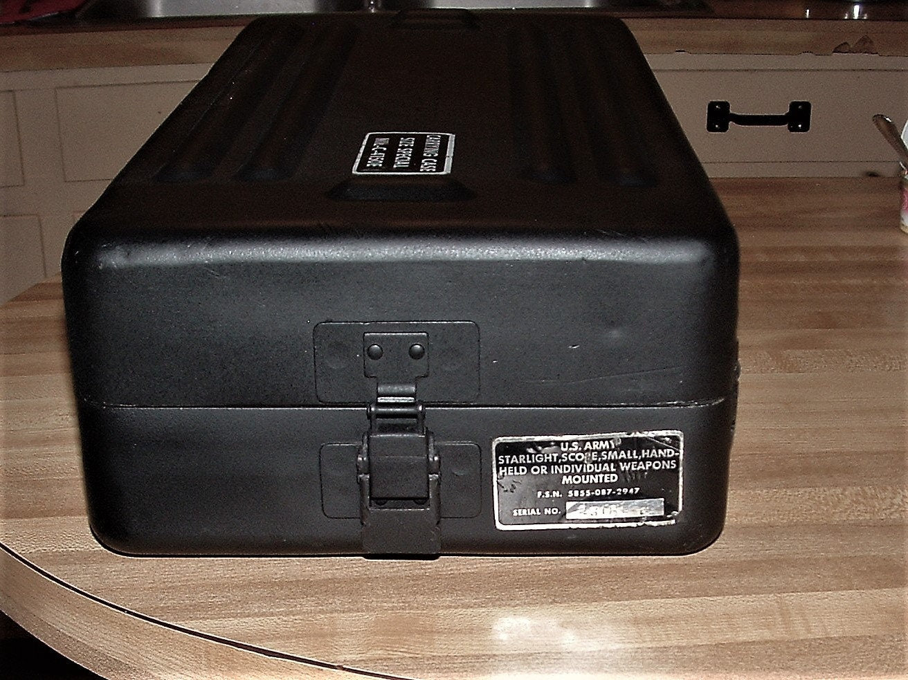 PVS-2Night Vision Scope Case Restored to like New! See before and after pics!