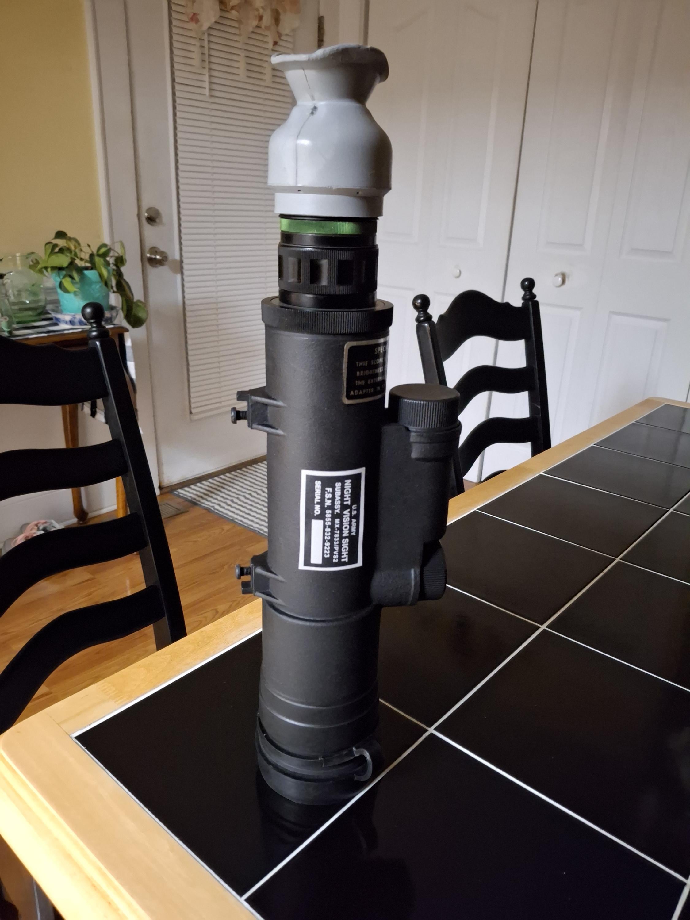 Have a Vintage Night vision pPvs-2 or Tvs-2? It Can be Refurbished to Fully Functional